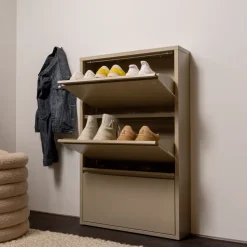 Schoenenkast Sabine 3-laags, 103 x 66cm