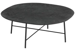 Semi Ronde Salontafel Soho Betonlook, 90cm