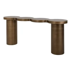 Sidetable Bubba 180cm, kleur Brushed Gold