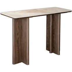 Sidetable Colson Keramiek en hout, 120cm