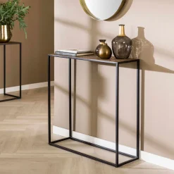 Sidetable Maciel 75cm, kleur Antiek Brons