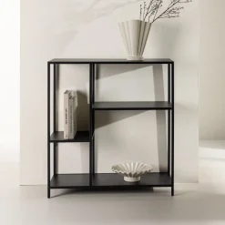 Sidetable Melanee 80cm, kleur Zwart