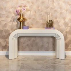 Sidetable Rainbow 150cm, kleur Wit