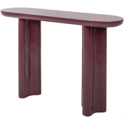 Sidetable Sunny 120cm, kleur Burgundy