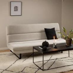 Slaapbank Mansoor kleur Beige