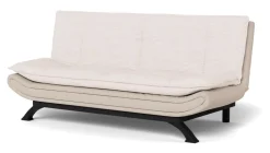 Slaapbank Oliver Ribstof, kleur Beige