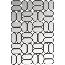 Spiegel Sophia 120 x 80cm, kleur Chestnut