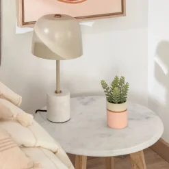 Tafellamp Alish, kleur Beige