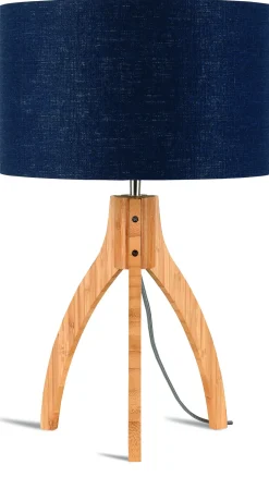 Tafellamp Annapurna Bamboe en Eco linnen