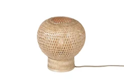 Tafellamp Barbados Bamboe, 27cm