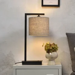 Tafellamp Boston 44cm, kleur Zwart