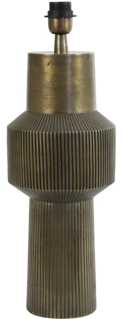 Tafellamp Briska 50cm, kleur Antiek Brons (excl. kap)