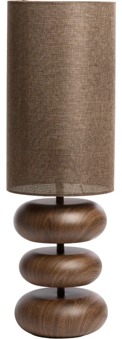Tafellamp Danialo kleur Donkerbruin
