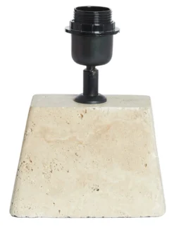 Tafellamp Kardan Mangohout, 21cm (excl kap)