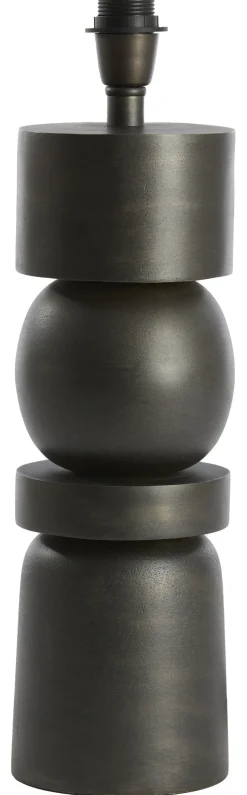 Tafellamp Labis kleur Antraciet (excl. kap)