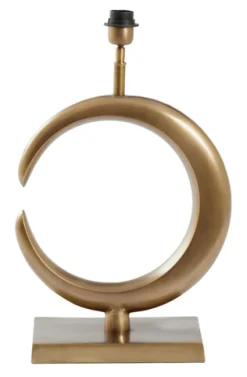 Tafellamp Lune kleur Antiek Brons