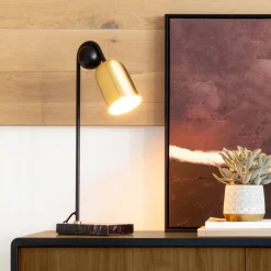 Tafellamp Natsumi, kleur Koper