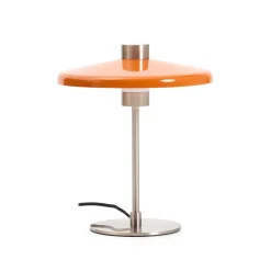 Tafellamp Nuvira Gesatineerd metaal