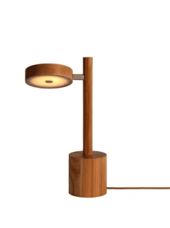 Tafellamp Okinawa Essenhout, 35cm, kleur Naturel