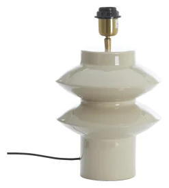 Tafellamp Petch 26cm, kleur Lichtgrijs (excl. kap)