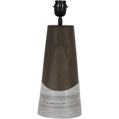 Tafellamp Peyton 32cm, kleur Smoked Charchoal