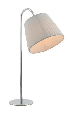 Tafellamp Philippe, 54 cm, kleur Wit