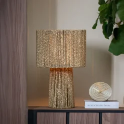 Tafellamp Pitino Jute, 51cm