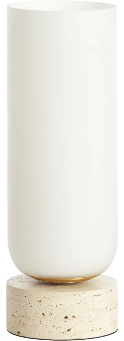 Tafellamp Rylano Melkglas