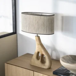 Tafellamp Shiboo Hout, 59cm hoog, kleur Naturel
