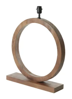 Tafellamp Tinar 64cm hoog, kleur Mat Bruin (excl. kap)