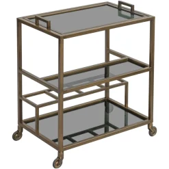 Trolley Ruinart 74cm, kleur Brass Antique