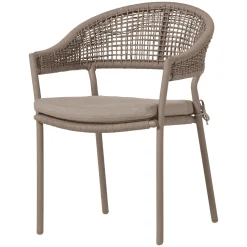 Tuinstoel Rilo Gevlochten touw, kleur Zand