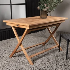 Tuintafel Amberia Teakhout, 120 x 70cm