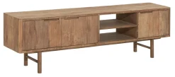 TV-meubel Bliss Teakhout, Met deurtjes