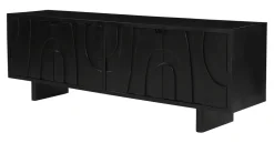 TV-meubel Elisebeth Mangohout, 180cm