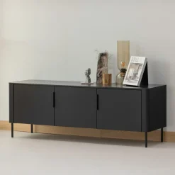 TV-meubel Gunnar Grenenhout, 154cm, Zwevend of staand