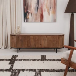 TV-meubel Noor Mangohout, kleur Naturel