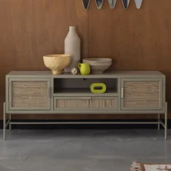 TV-meubel Yasu Rattan, 148cm