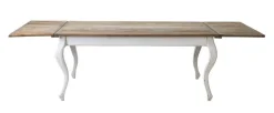 Uitschuifbare Eettafel Driftwood 180-280 x 90cm