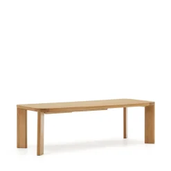 Uitschuifbare Eettafel Jondal Eikenhout