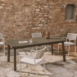 Uitschuifbare Tuintafel Izola kleur Groen