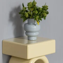 Vaas Auri 27cm, kleur Lichtgrijs