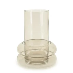Vaas Chunky Glas, kleur Beige
