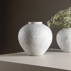 Vaas Cintia 29cm hoog, kleur Beige