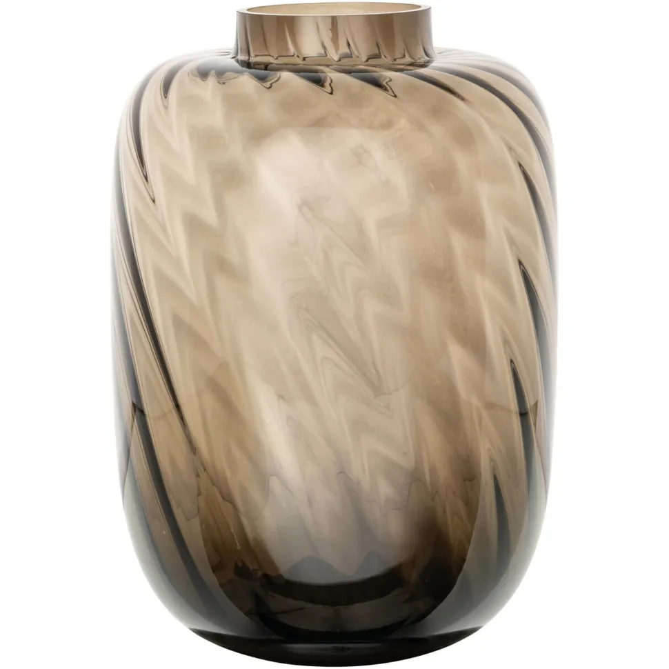 Vaas Elora 29cm, kleur Bruin