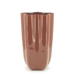 Vaas Flori Glas, 30cm hoog