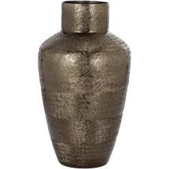 Vaas Joah 29cm hoog, kleur Rookzwart