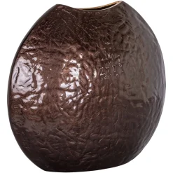 Vaas Jony 35cm, kleur Donkerbruin