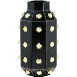 Vaas Justa 40cm, kleur Zwart