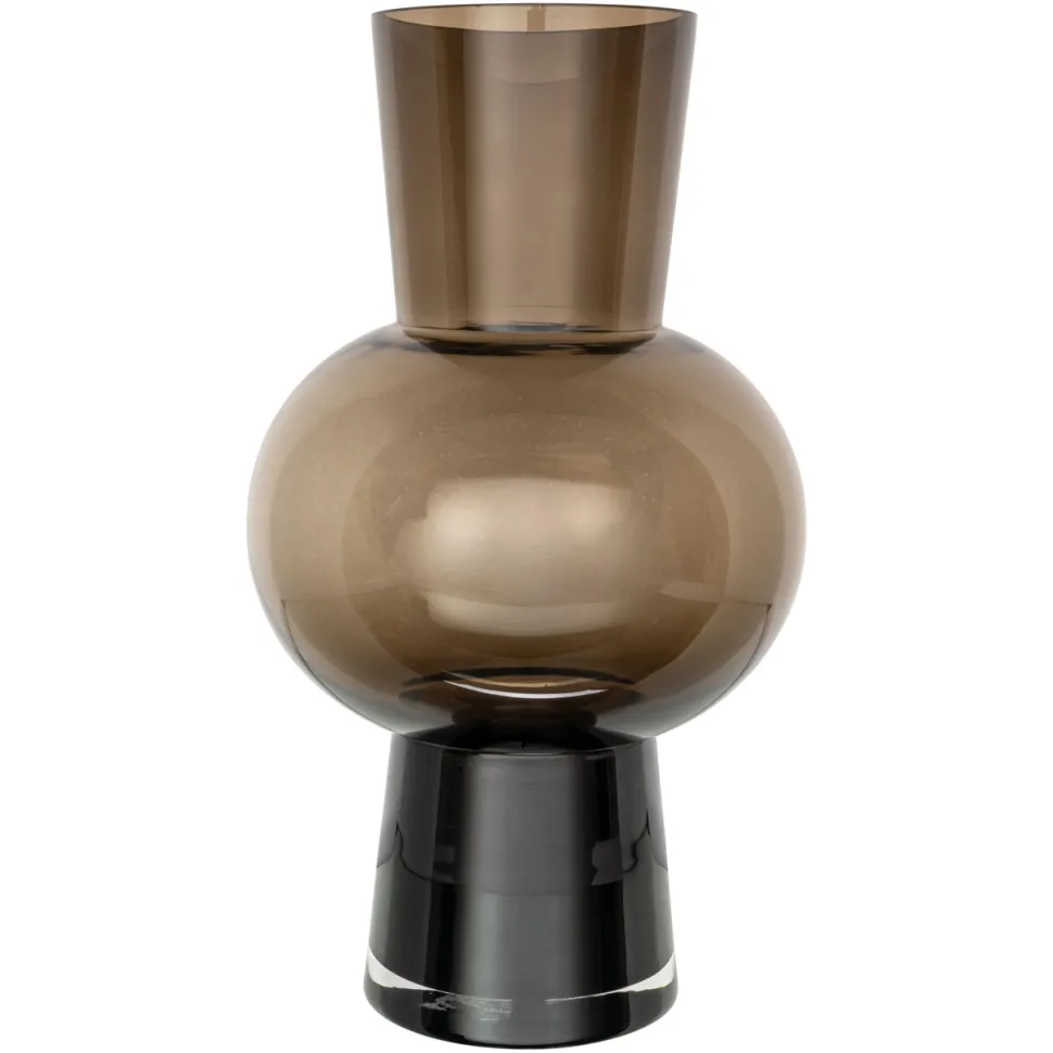 Vaas Liora 40cm, kleur Bruin